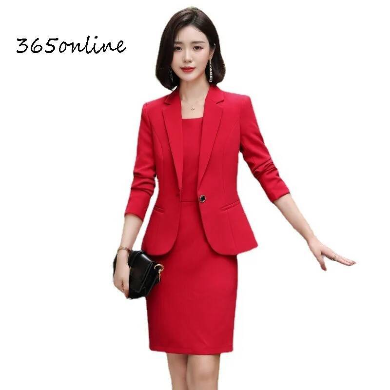 Women Formal Wear Stitching - Stylizacje Modowe Formalne Garnitury Damskie Biznesowe