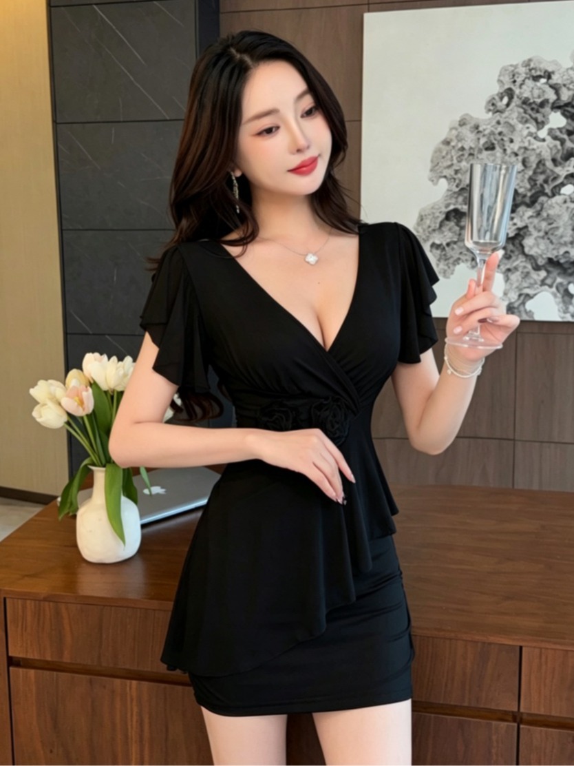 Seksowna sukienka z dekoltem w – Wrap Dress Work recenzja i cena