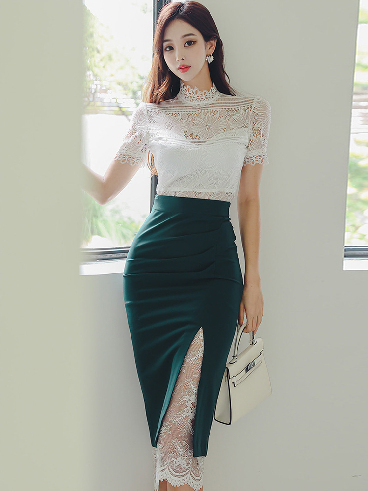 Letnie ubrania damskie Moda El – Pencil Skirt Midi recenzja i cena