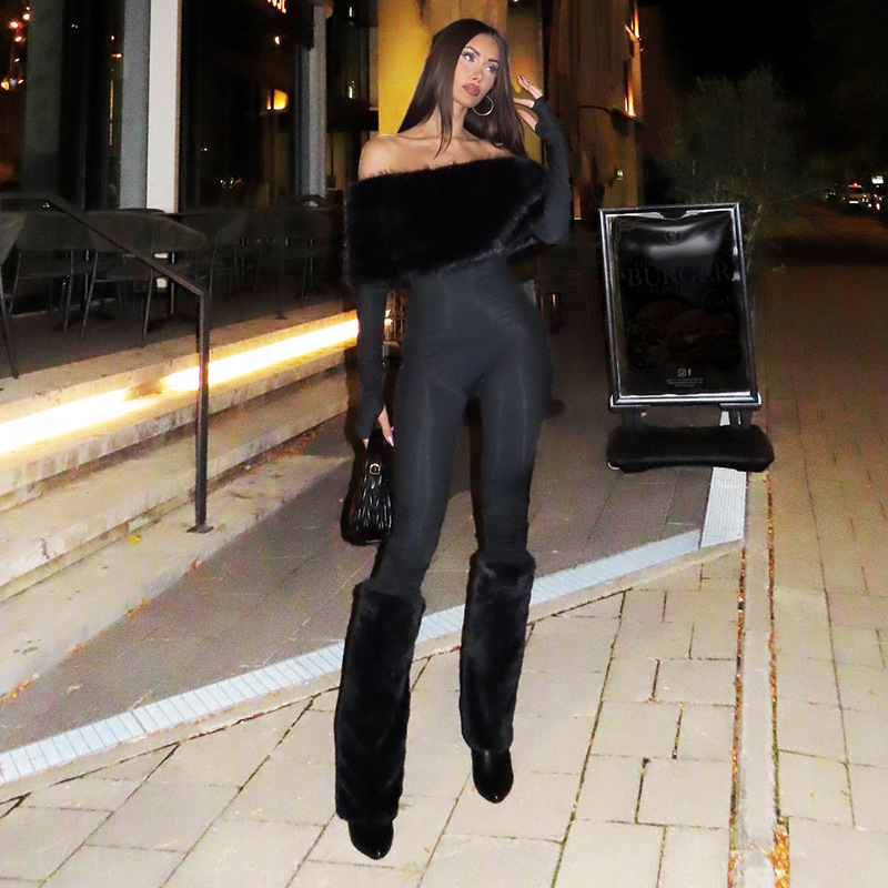 Luksusowy kombinezon damski z  – Women'S Formal Jumpsuit Evening Wear recenzja i cena