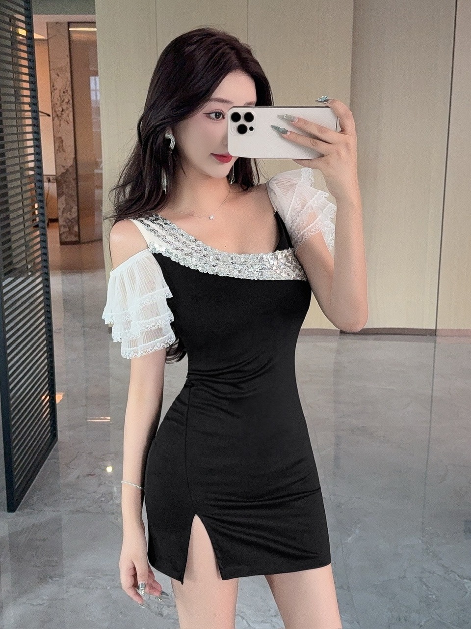Seksowna koronkowa sukienka mi – Wrap Dress Work recenzja i cena