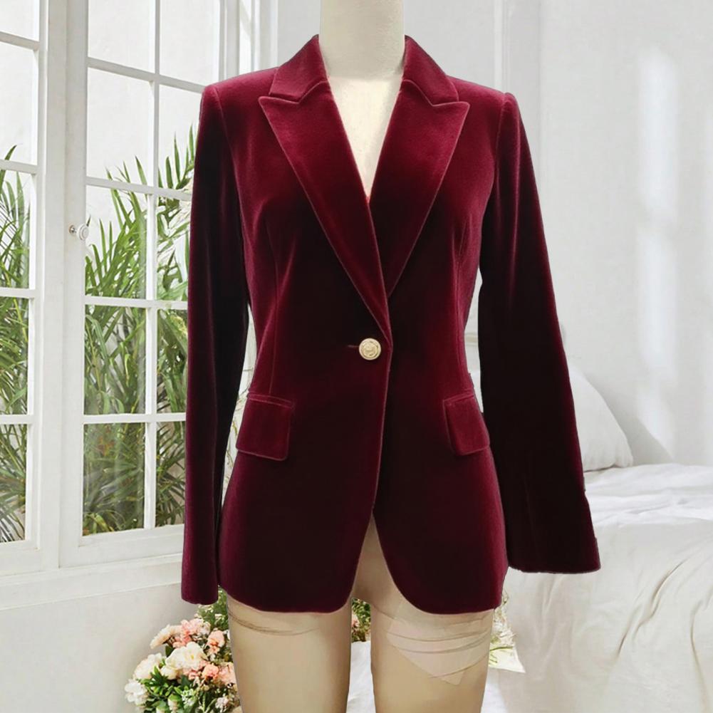Aksamitne, duże rozmiary, dams – Women Formal Wear With Blazer recenzja i cena