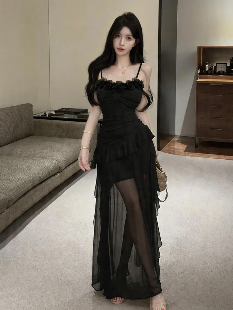Seksowna sukienka bodycon z gł – Wrap Dress Work recenzja i cena