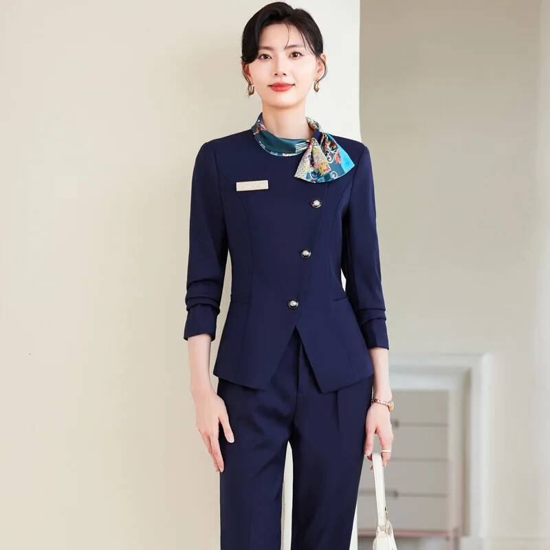 Eleganckie komplety spodniowe  – Women Formal Wear With Blazer recenzja i cena