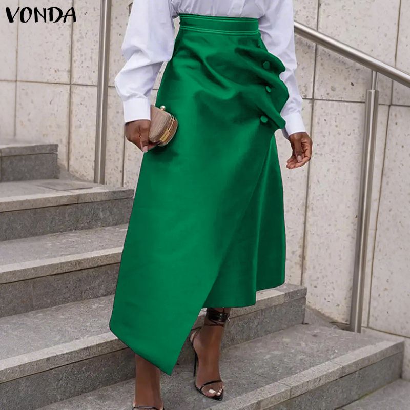 VONDA Plus Size 5XL Eleganckie – Pencil Skirt Midi recenzja i cena
