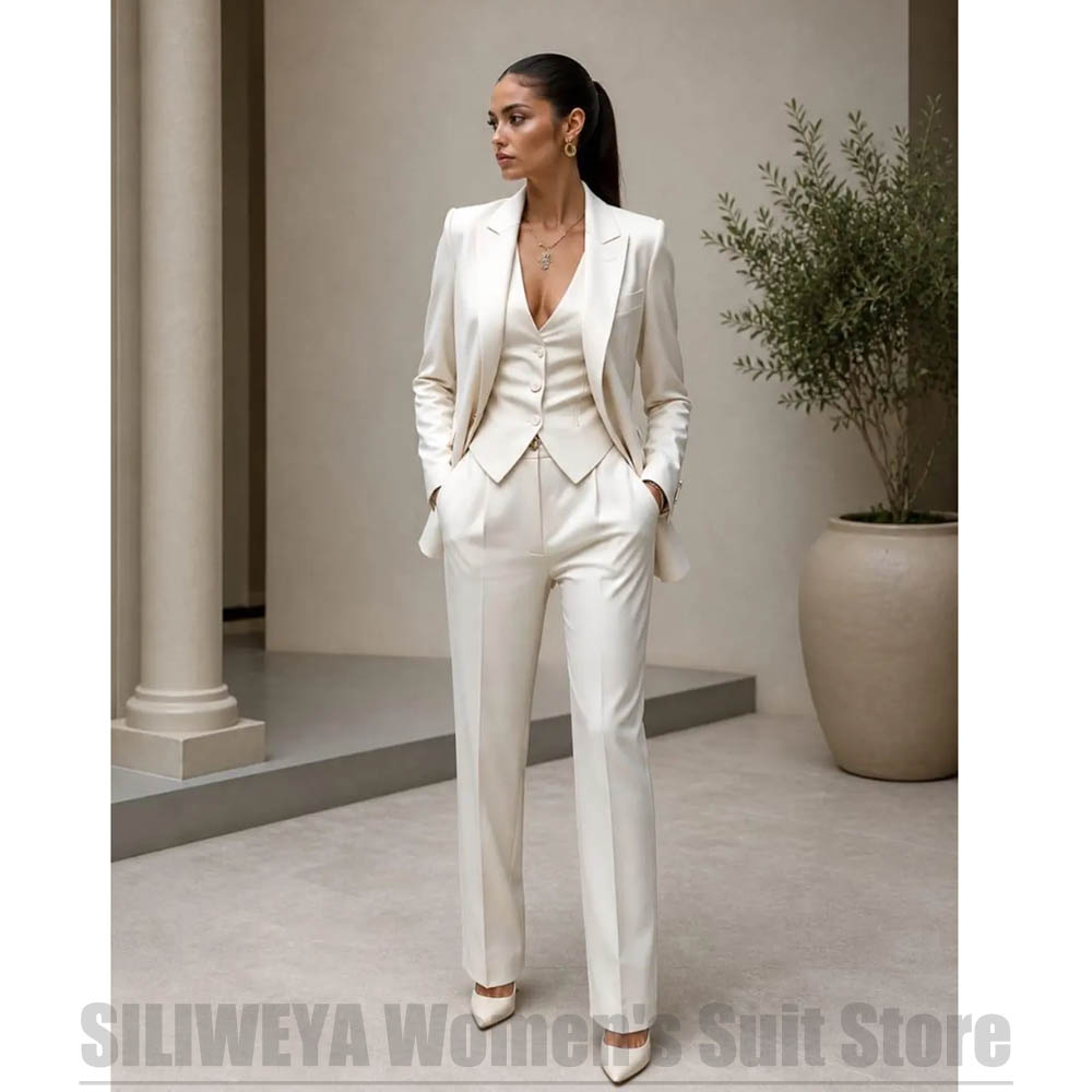 Damski 3-częściowy garnitur: m – Women Formal Wear With Blazer recenzja i cena