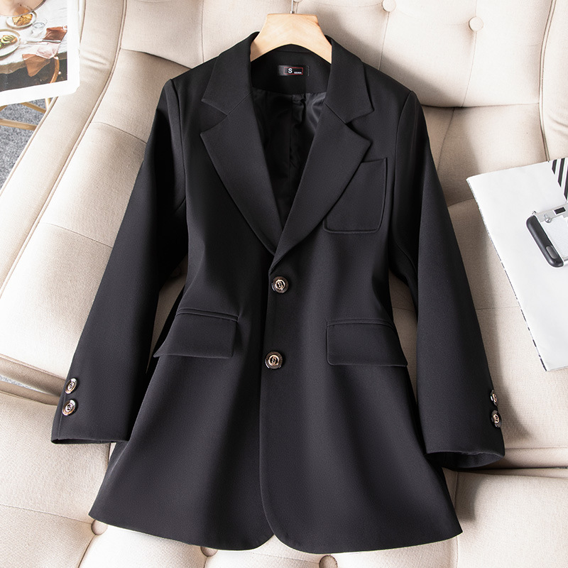 Niebieski czarny zielony damsk – Women Formal Wear With Blazer recenzja i cena