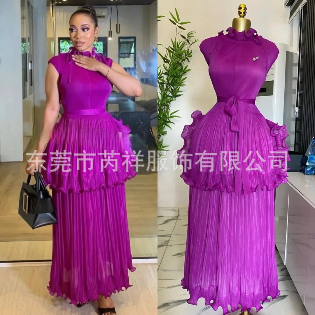 Damskie długie sukienki, sukie – Wrap Dress Work recenzja i cena